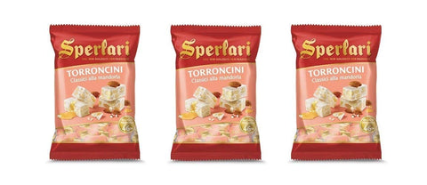 Sperlari Kategorien 3x Sperlari Torroncini Classici alla mandorla 46% Mandeln Klassische Mandelnougats 130g 8004190351968