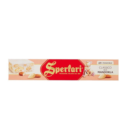 Sperlari Torrone Classico alla Mandorla Mandel Nougat 49% Mandel Tradition 150g italienisch Original