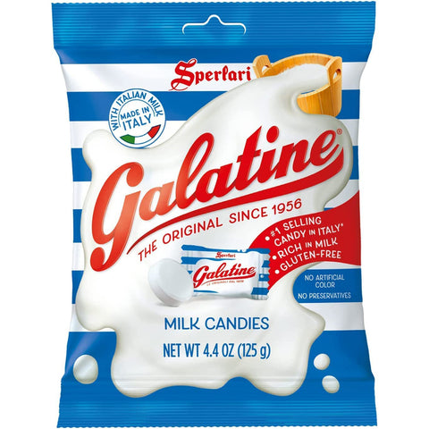 Sperlari Süßigkeiten Galatine mit Milch Geschmack Bonbon Lollies 125 g 3x italienisch Original