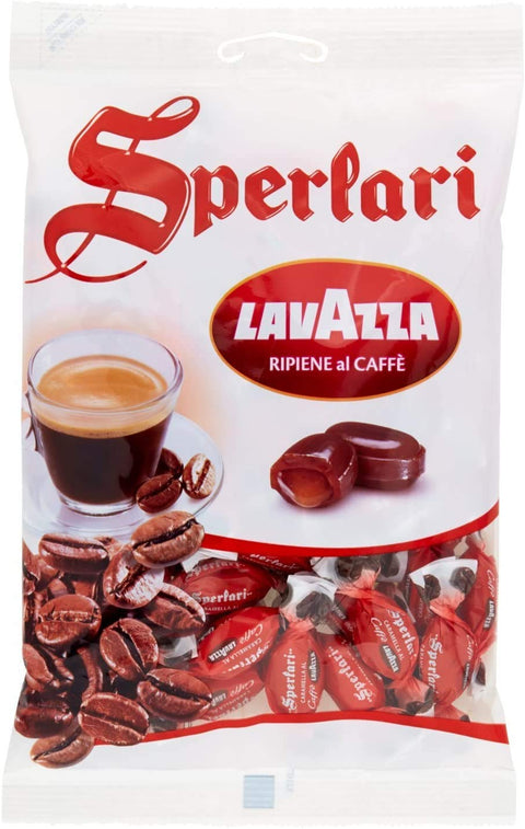 Sperlari Lavazza mit Kaffee gefüllt Geschmack italien Beutel 6x175g Original italienisch Getränk