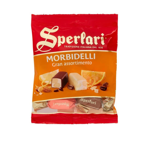 Sperlari Morbidelli Gran Assortimento Soft Nougat verschiedene Geschmacksrichtungen 117g italienisch Original