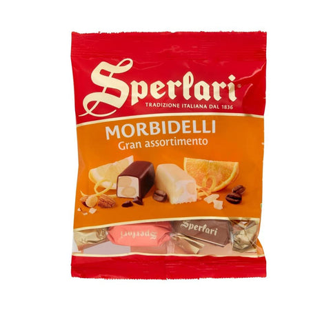 Sperlari Morbidelli Gran Assortimento Soft Nougat verschiedene Geschmacksrichtungen 117g italienisch Original