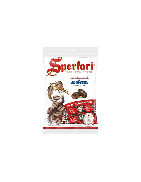 Sperlari Bonbons mit Lavazza Gourmet Kaffeefüllung, glutenfrei, einzeln verpackt 18 Beutel à 175 g italienisch Original