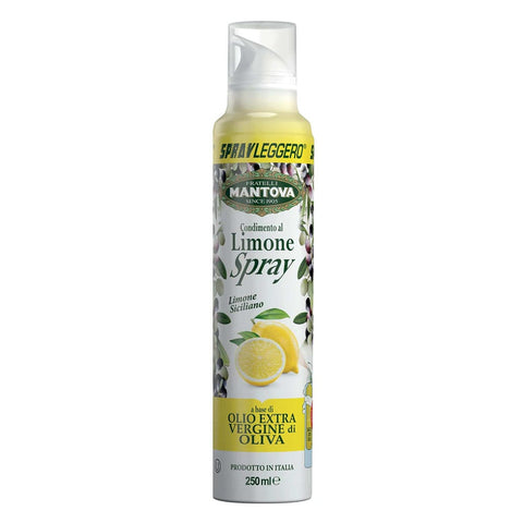 Sprayleggero Oliven Sprayleggero Natives Olivenöl Extra Aromatisiert mit Zitrone 250 ml durch die Praktische Sprühflasche Können Sie bis zu 90 % des Öls Einsparen italienisch Original 8006830990698