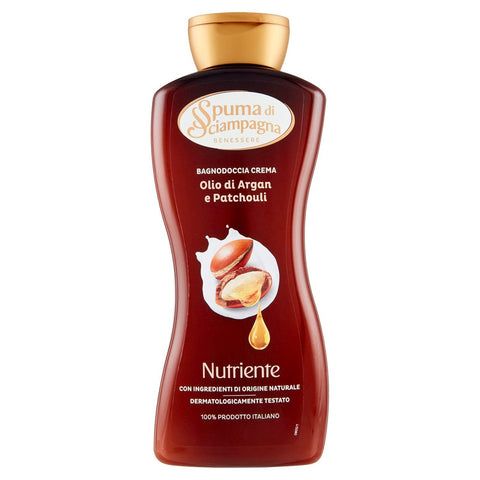 Spuma di Sciampagna Shower Gel Argan Oil and Patchouli 650 ml 6x Original italienisch