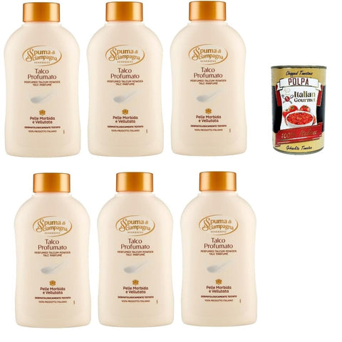 Spuma di Sciampagna Intime Pflege & Hygiene Spuma di Sciampagna Wohlbefinden Talk duftend – weiches und samtiges Leder 6x 200 g Intime Pflege & Hygiene italienisch Original 8007750001709
