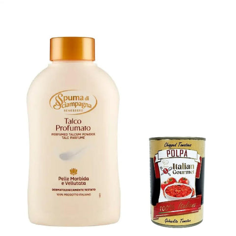 Spuma di Sciampagna Puder Spuma di Sciampagna Talco Profumato Körperpuder Klassisch Talkum 200 g italienisch Original 8007750001709