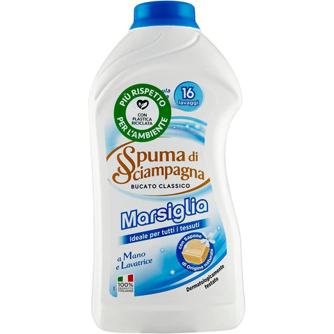 Spuma di Sciampagna Wäsche Flüssigkeit 6x800ml Original italienisch Haushalt