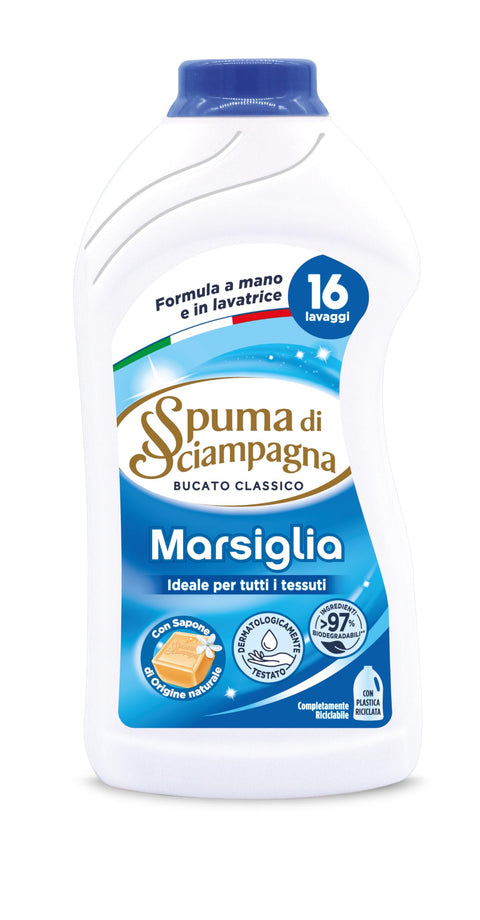 Spuma di Sciampagna Spuma Bionda von Sciampagna Wäsche Flüssigkeit 16 Wäschen 1 l italienisch Original