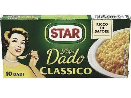 Star classico dado brodo Suppenwürfel Brühe klassisch reich an Geschmack 20 pz 3x italienisch Original