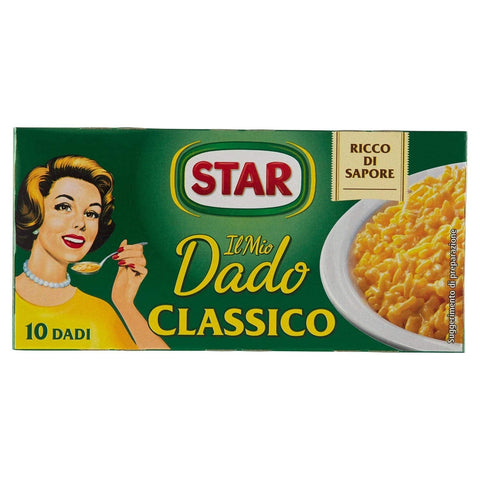Star Brühe & Fond Star classico dado brodo Suppenwürfel Brühe klassisch reich an Geschmack 10 pz 8000050005002