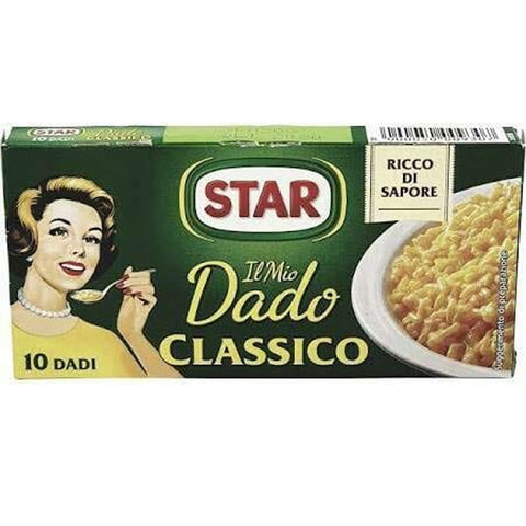 Star Brühe & Fond Star classico dado brodo Suppenwürfel Brühe klassisch reich an Geschmack 20 pz 3x italienisch Original 8000050007006