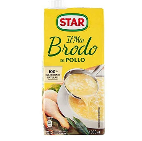 Star Brodo Pollo Broth Flüssige Hühnerzubereitung 1 l italienisch Original