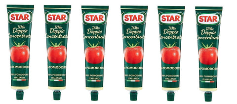 Star Il Mio Doppio Concentrato doppeltes Tomatenkonzentrat 100% italienische Tomate 135 g Aluminiumrohr italienisch Original