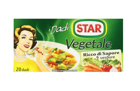 Star : "Il Mio Dado pflanzlichen" gefertigt Bouillon Cubes Gemüse Geschmack je [Italienische Import] 10 g 20 Stück italienisch Original