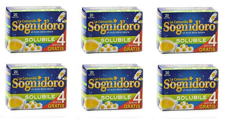 Star Camomilla Löslich Entspannendes Getränk Kamille 6x20 Beutel Original italienisch