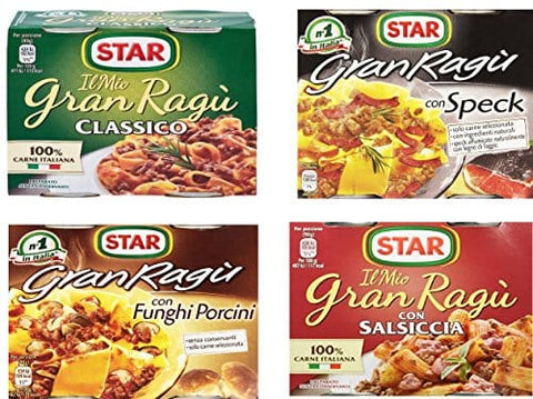 Star Il mio Gran ragù Star testset italienich tomatensauce 2x 180g sauce Tomaten 4x Original italienisch