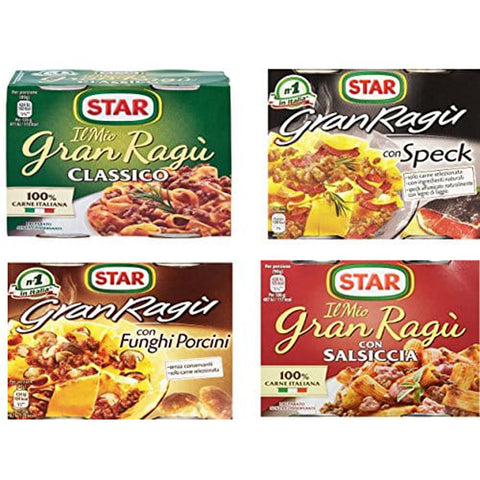 Star Il mio Gran ragù Star testset italienich tomatensauce 2x 180g sauce Tomaten 4x Original italienisch