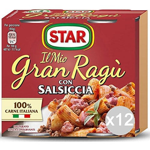 Star Kategorien Star Set 12 Sugo Gran Ragu 180X2 Wurstfüller für Pasta 8058615101614