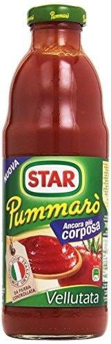 Star Pastasaucen 12x Star La Mia Pummarò Tomatenpaste vollmundige sauce 100% Italienisch 700g