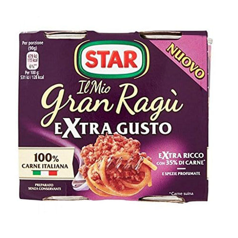 Star Il mio Gran ragu Star extra gusto tomatensauce sauce Tomatensuppe 3x 360g italienisch Original