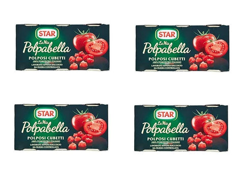 Star Pastasaucen 4x Star La mia polpabella polpa Pomodoro Tomatenpulpe Tomaten sauce 3x 400g 8000050106204