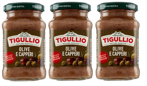 Star Pesto 3x Star Tigullio GranPesto Pesto Olive mandorle Oliven & Mandeln 190g Sauce Soße 8000050024621