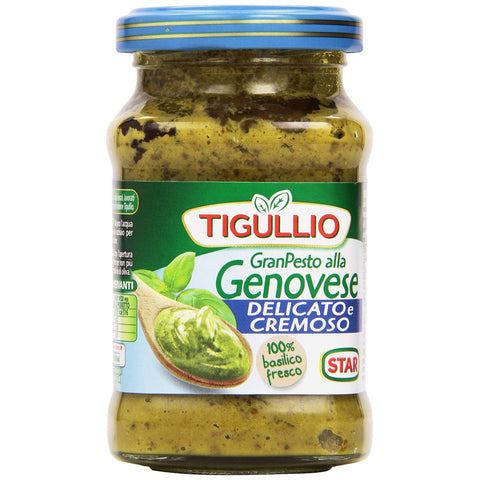 Star Tigullio GranPesto Pesto alla Genovese mit Basilikum Delicato Sauce 6x190g Original italienisch