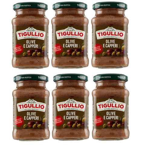 Star Tigullio GranPesto Pesto Olive mandorle Oliven & Mandeln Sauce Soße 6x190g Original italienisch