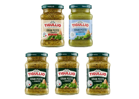 Star Pesto Star Tigullio Gran Pesto 5 x 190g Sauce Soße SONDERANGEBOT 8000050026267