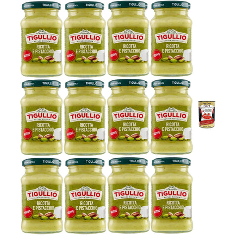 Star Tigullio GranPesto Pesto Ricotta e pistacchio, pesto mit Ricotta und Pistazien 12x 185 g Sauce Soße italienisch Original
