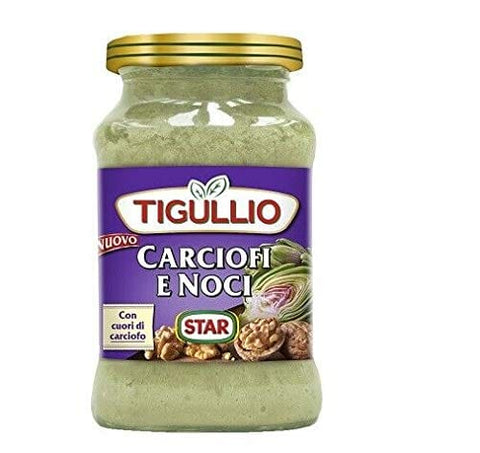 Star Tigullio Pesto Carciofi e noci Sauce Soße Artischocken und Nüsse 185 g italienisch Original