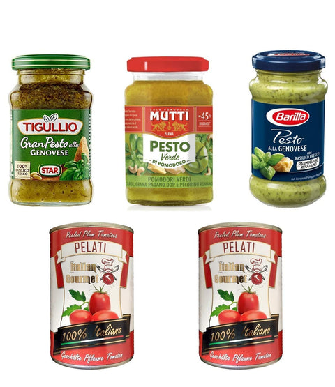 Star Testpaket Italian pesto Mutti Barilla italienisch Original