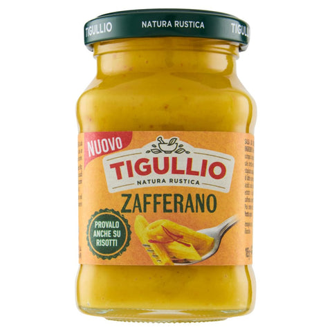 Star Pesto Tigullio Pesto Zafferano 6x190g – Cremige Sauce mit Safran, ohne Gluten – Italienischer Geschmack für Pasta & mehr
