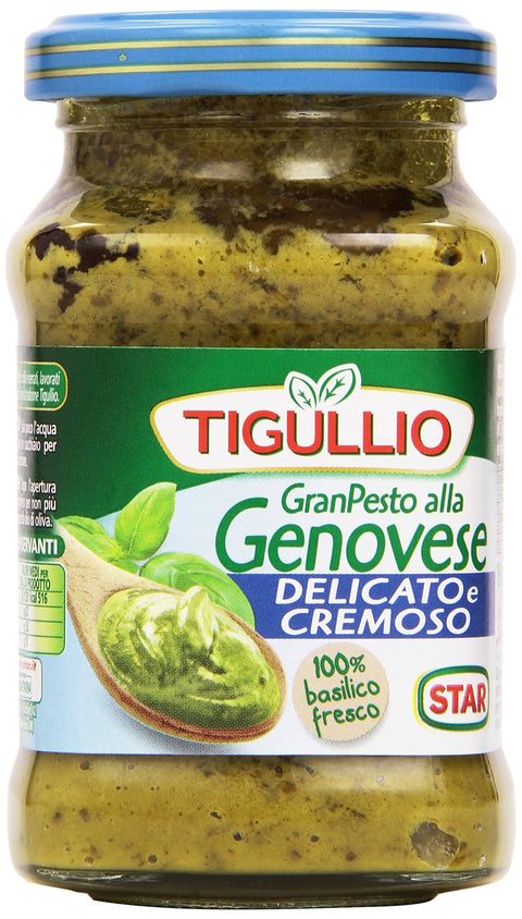 Star Tigullio GranPesto Pesto alla Genovese mit Basilikum Delicato Sauce 1x190g Original italienisch