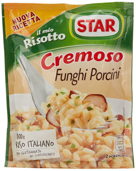 Star il mio Risotto funghi Reis Steinpilze italienisch Fertiggerichte 175 g 3x italienisch Original