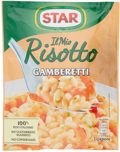 Star Reisgerichte 3x Star il mio Risotto gamberetti Reis Garnelen 175g italienisch Fertiggerichte 8000050834008