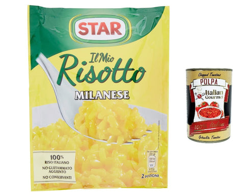 Star Risotto cremoso alla milanese cremiges Reis mit Safran 100% Fertiggerichte 5x 175g italienisch Original