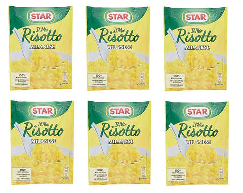 Star il mio Risotto allo zafferano Reis Safran 175g italienisch Fertiggerichte 6x Original italienisch