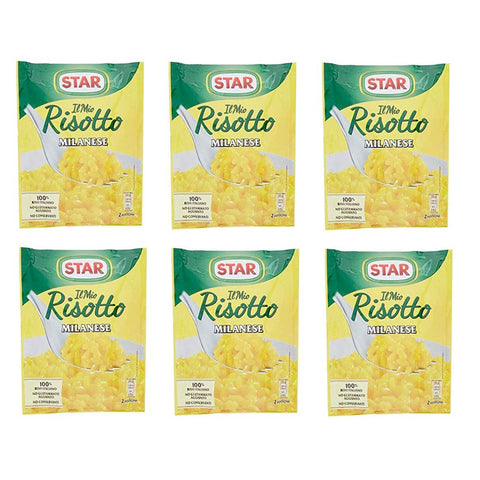 Star il mio Risotto allo zafferano Reis Safran 175g italienisch Fertiggerichte 6x Original italienisch