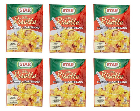 Star il mio Risotto Reis Safran und Steinpilze 175g italienisch Fertiggerichte 6x Original italienisch