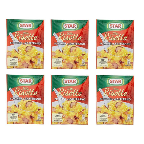 Star il mio Risotto Reis Safran und Steinpilze 175g italienisch Fertiggerichte 6x Original italienisch