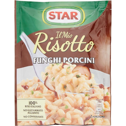 Star Reisgerichte Star il mio Risotto funghi Reis Steinpilze 175 g italienisch Fertiggerichte Reisgerichte Original 8000050833407