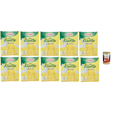 Star Il Mio Risotto Milanese, Cremiges Reis mit Safran 100% Fertiggerichte 10x175g Original italienisch