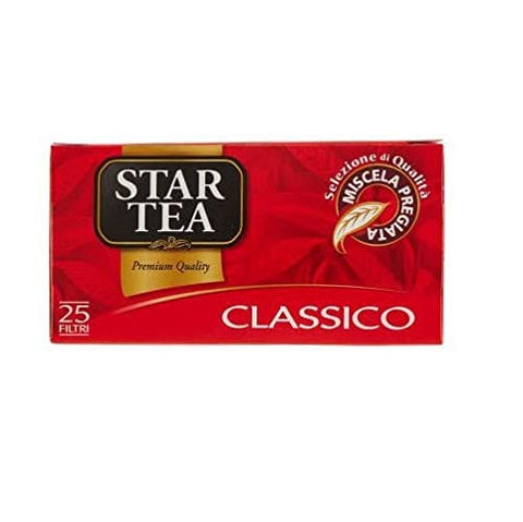 Star the Classico tè tea box 25 Teebeutel 37,5 g Italienisch tea Schwarztee Original