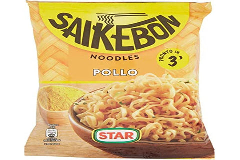 Star Saikebon Noodles Bag Pollo Japanisches Gericht Bestehend aus Nudeln Huhn und Gemüse Beutel 79 g italienisch Original Sojasauce