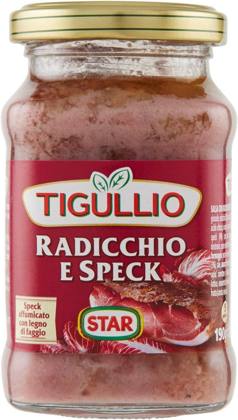 Star Tigullio Pesto 12x Star Tigullio GranPesto Pesto Radicchio e Speck 190g Sauce Soße