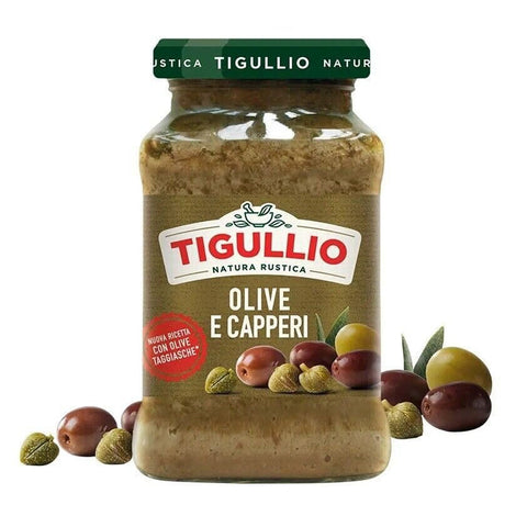 Star Tigullio GranPesto Pesto Olive e Mandorle Oliven & Mandeln Sauce Soße in Glas 1x190g Original italienisch