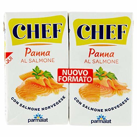 Sterilgarda Kochsaucen MHD 10/05/2025 Parmalat Chef Panna al Salmone Lachscreme (2x125ml) 8002580015971