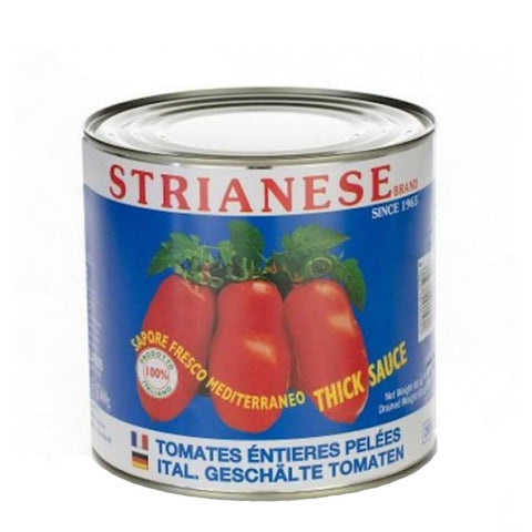 STRIANESE San Marzano D.O.P. Pomodori Pelati geschälte Tomaten sauce Italien dose 2,5kg italienisch Original